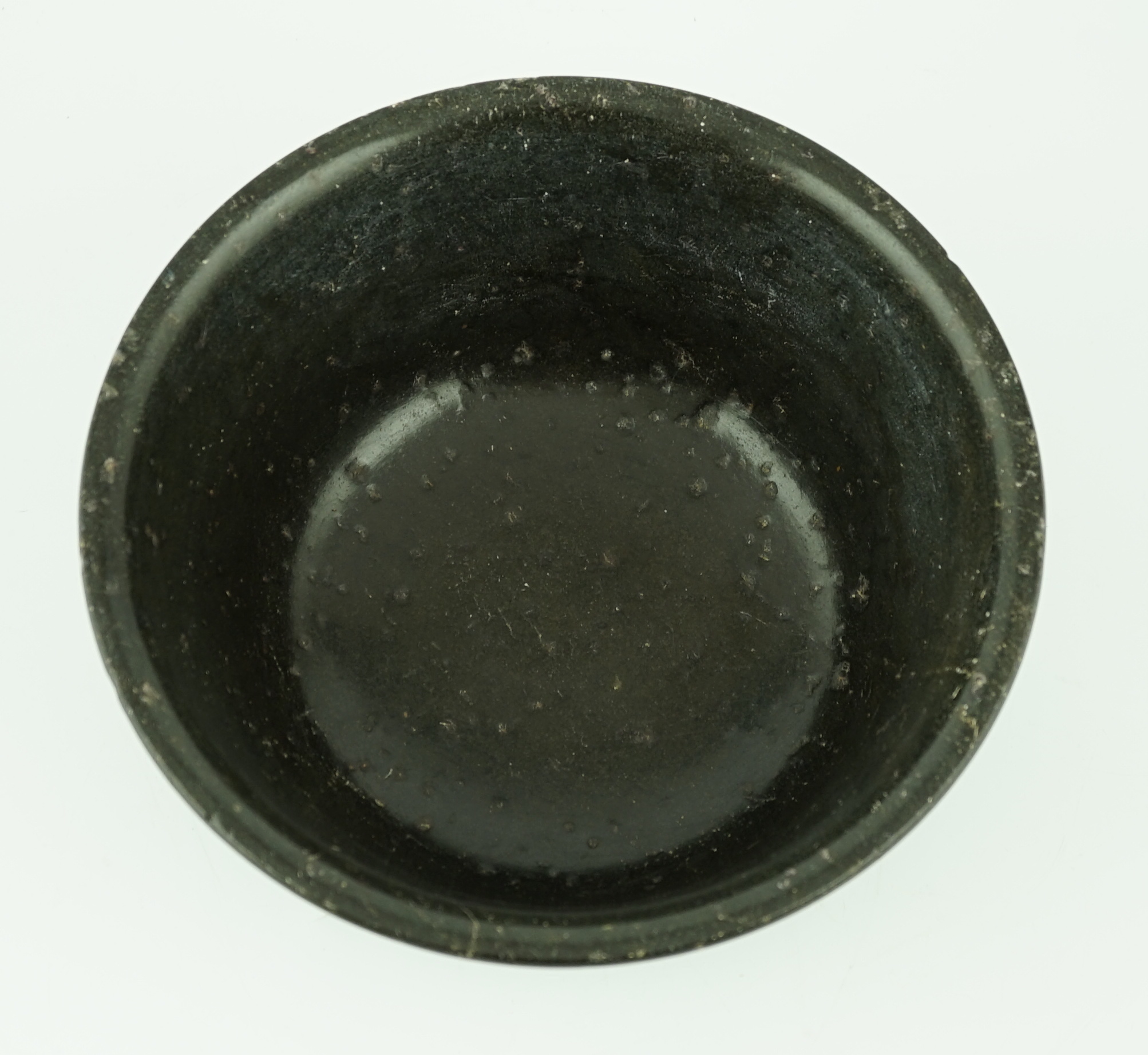 A Chinese snakeskin soapstone bowl, Tang dynasty or later